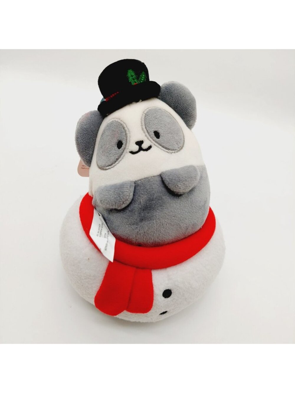 Anirollz Pandaroll Christmas Snowman Plush Plush 6" NWT